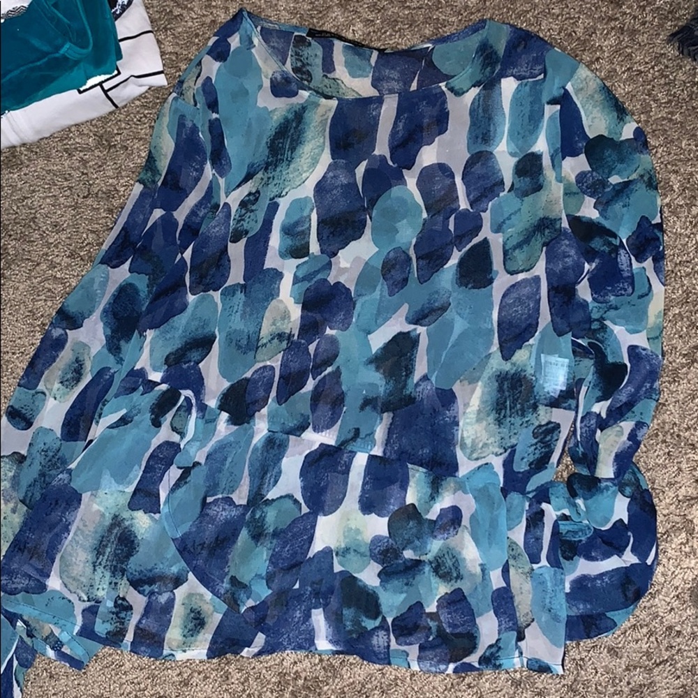 Blue blouse